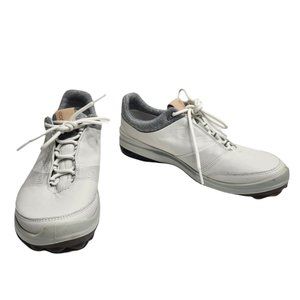 ECCO Biom Hybrid 3 White GTX Golf Shoes Women's Size 8 Extra Width